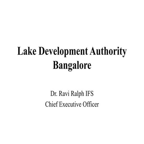 Lake Development Authority_CEO