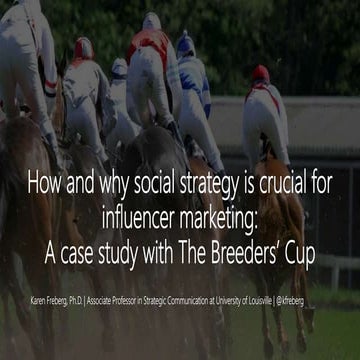 How and why social strategy is crucial for influencer marketing [Freberg]
