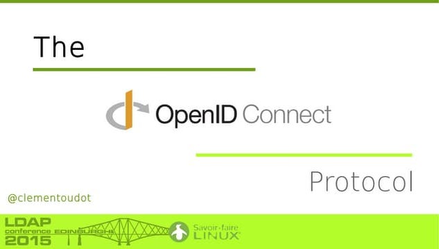 [LDAPCon 2015] The OpenID Connect Protocol