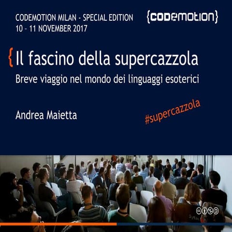 Andrea Maietta - Il fascino della supercazzola: un breve viaggio nel mondo de...