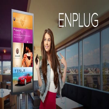 Enplug - interactive digital signage