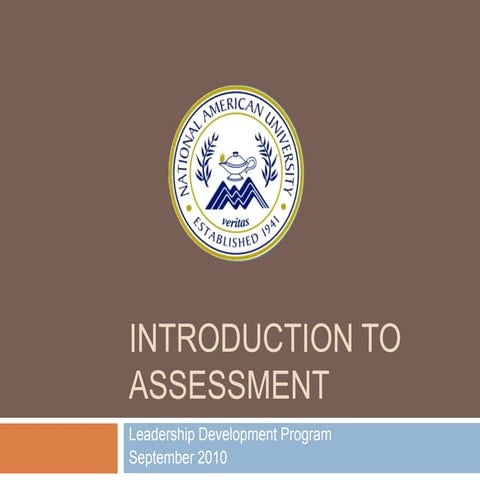 Ldp presentation -assessment