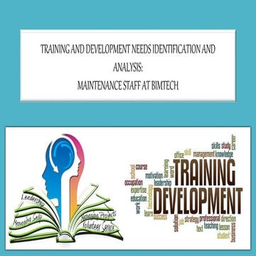 Learning and developement