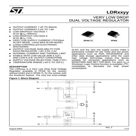 LDR1825PT-R - datasheet - st-microelectronics