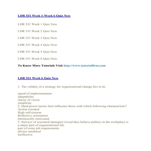 Ldr 531 new uop tutorials,ldr 531 new uop assignments,ldr 531 new uop entire ...