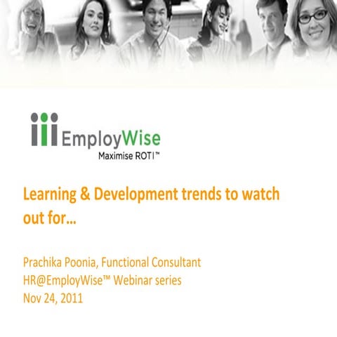 Learning & Development trends to watch out for