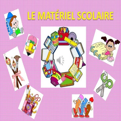 Le matériel scolaire power point