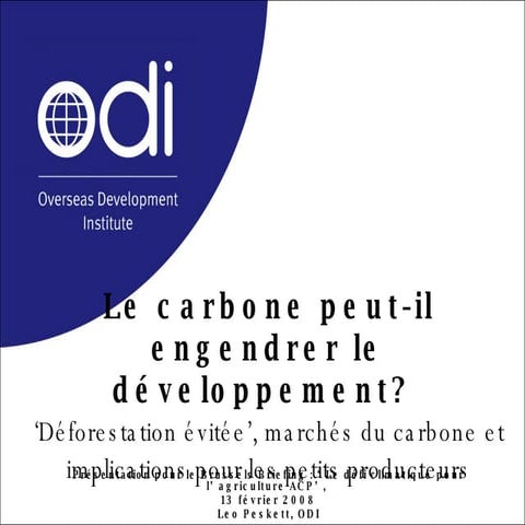 éConomie durable | PPT