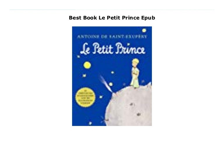 le petit prince epub