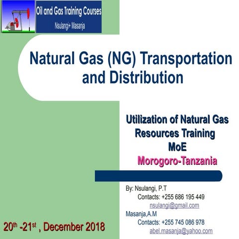 Le 03 Natural Gas (NG) Transportation and Distribution