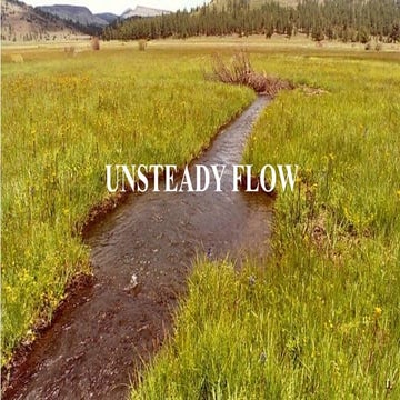 Le3-UnSteady Flow.pptx for fluid mechanics