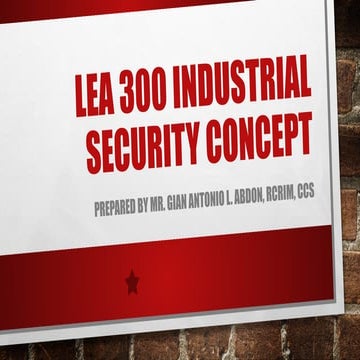 Lea 300 Industrial security concept.pptx midterm.pptx