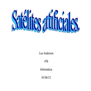 Lea anderson satelites