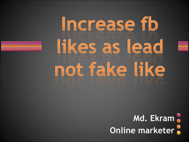 50 tips for increase fb like & 50 types of engaging post