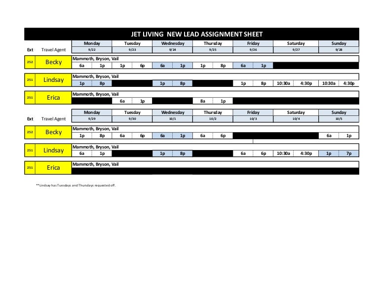 Lead assignment picture