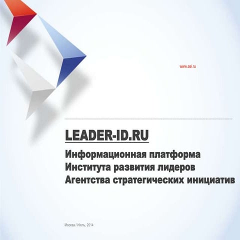 Описание системы Leader id
