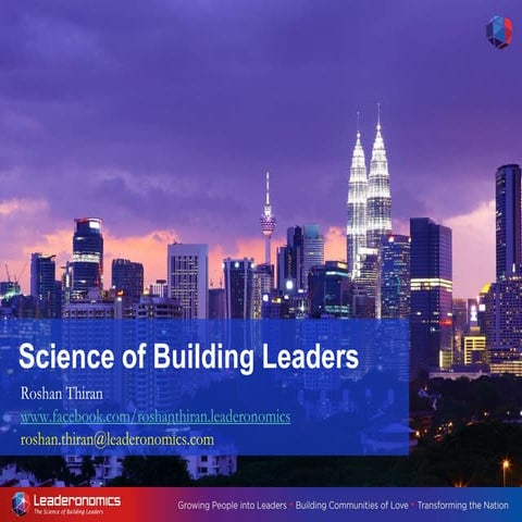 The Science of Building Leaders Framework