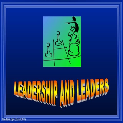 Leaders