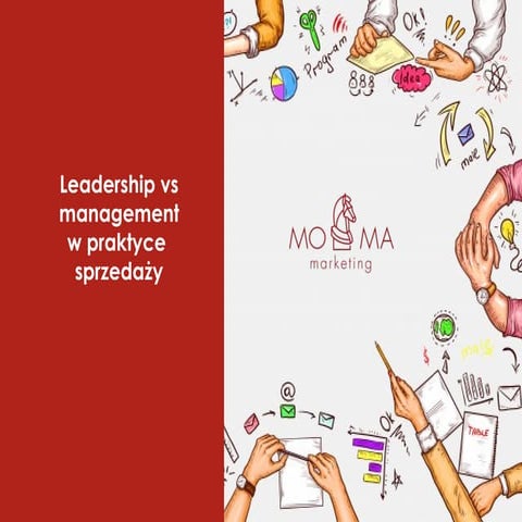 Agencja MOMA zaprasza: Leadersheap vs management 