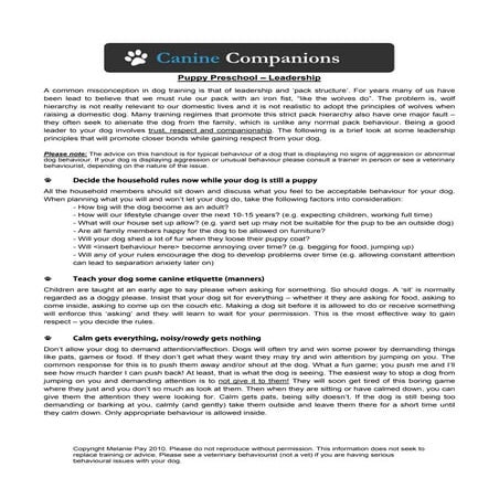 Brain training 4 dogs | PDF