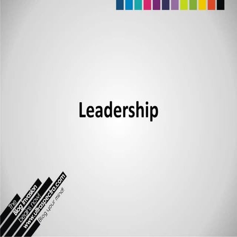 Leadership