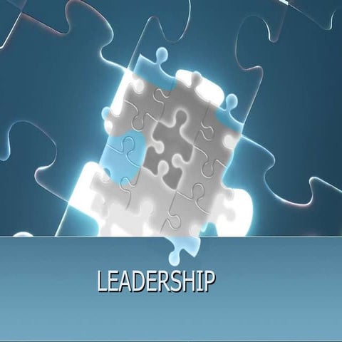 Leadership - For Beginner
