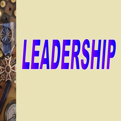 Leadership