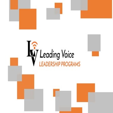 Leading Voice Leadership Program