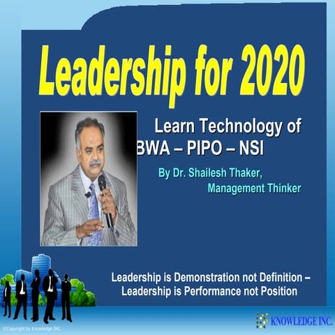 Leadership 2020 -