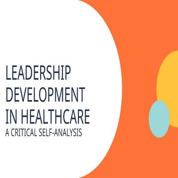 Leadership IN social and HEALTH CARE firms