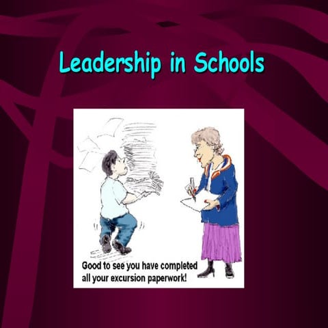 Leadership in Schools