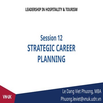 Leadership - Session 12 - Strategic Career Planning.pptx