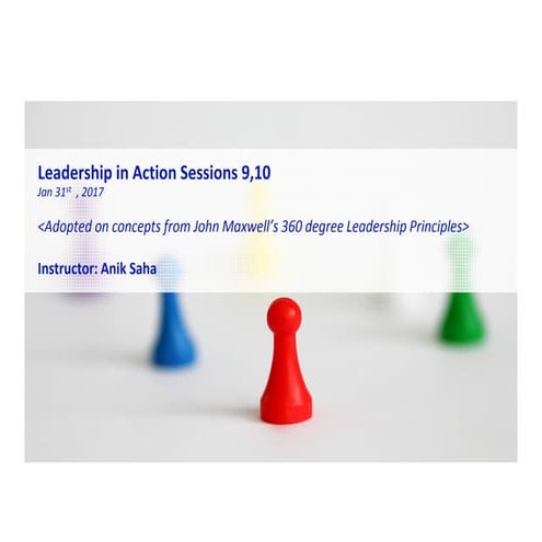 Leadership session 9