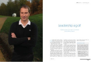 Leadership a golf