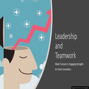 Leadership and Teamwork Week 5 Lecture 4.pptx