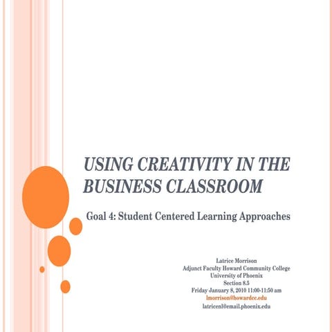 Leadership candy game