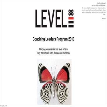 Leadership Coaching 2010