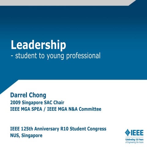 Leadership Darrel Chong