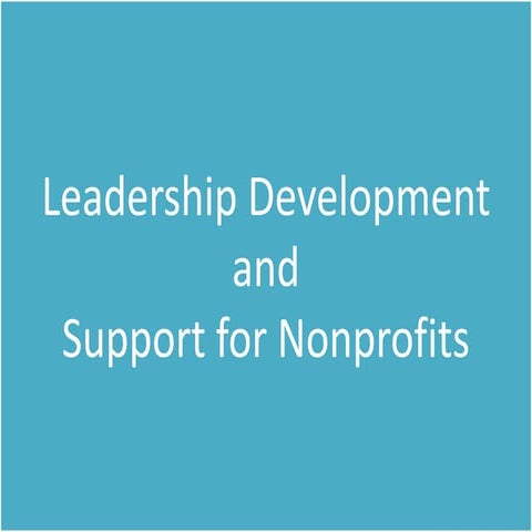 Leadership development