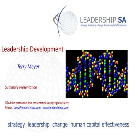 Leadership development
