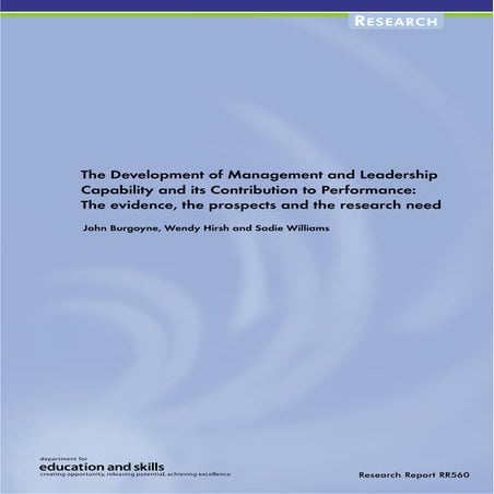 Leadership development