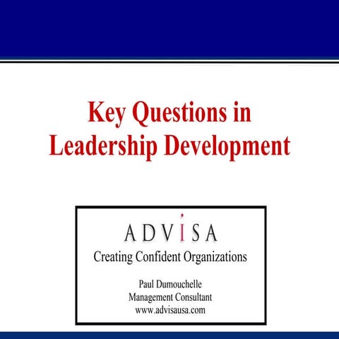Leadership Development 1 2