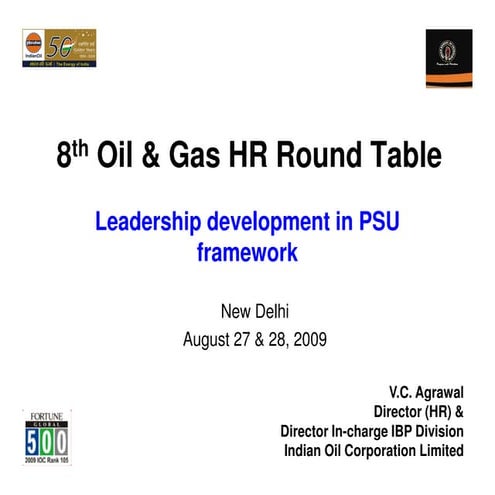 Leadership development by Mr VC Agrawal at HRRT organised by ISPE & UPES Dehr...