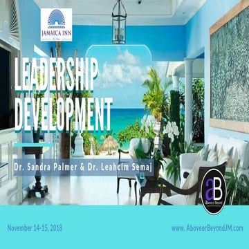 Leadership Development Jamaica Inn Nov2018A