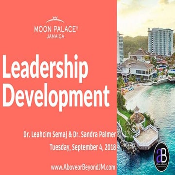 Leadership development moon palace sept2018