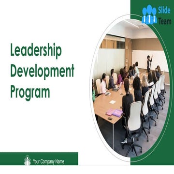 Leadership Development Program Powerpoint Presentation Slides