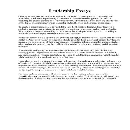Leadership Essays.pdf