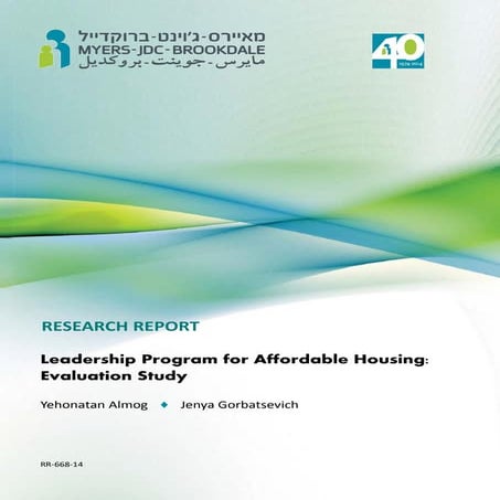 Leadership for Affordable Housing Evaluation Study