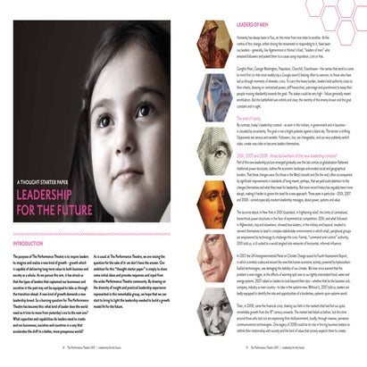 Leadership for the future