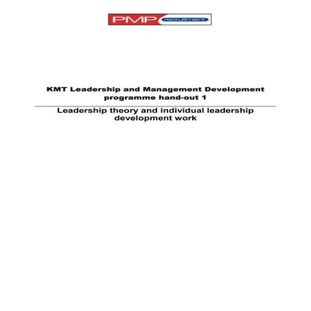 Leadership Handout | DOCX
